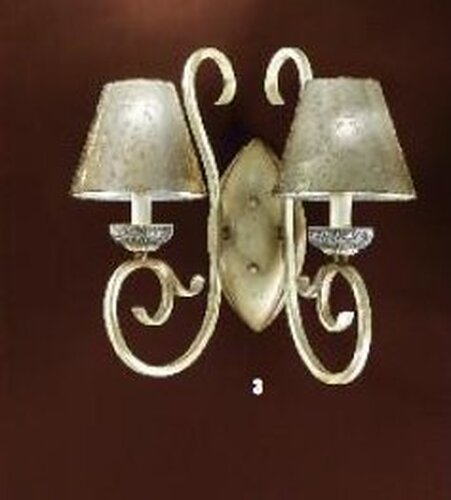 Dekorativní - OR WA 2-1154/2 Nástěnné svítidlo 2x40W E27 antik, šířka 43cm, výška 45cm - ORION - foto 1