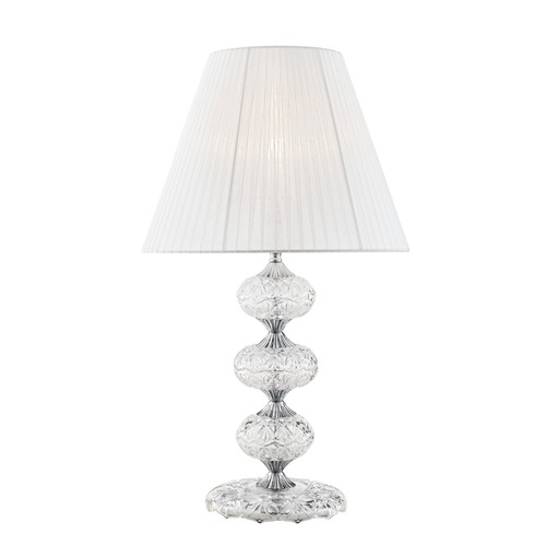 Stolní lampy dekorační - FAN I-INCANTO/LG1 Stolní lampa Lume Incanto, chromové, 1 x E27, 40 x 68 cm - FANEUROPE - foto 1