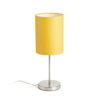 Stolní lampy dekorační - RED R14156 NYC/RON 15/20 stolní Chintz meruňková/matný nikl 230V E27 15W - RED - DESIGN RENDL