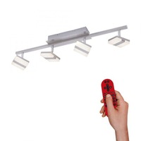 Bodová - LD 12084-55 LOLAsmart - SABI LED stropní svítidlo, LOLAsmart, Smart Home, RGB, CCT, stmívatelné, dálkový ovladač RGB+2700-5000K - LEUCHTEN DIREKT / JUST LIGHT