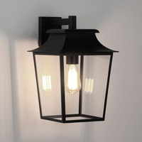 Nástěnná - AST 1340011 Venkovní nástěnné svítidlo Richmond Wall Lantern 254 60W E27 černá - ASTRO Lighting