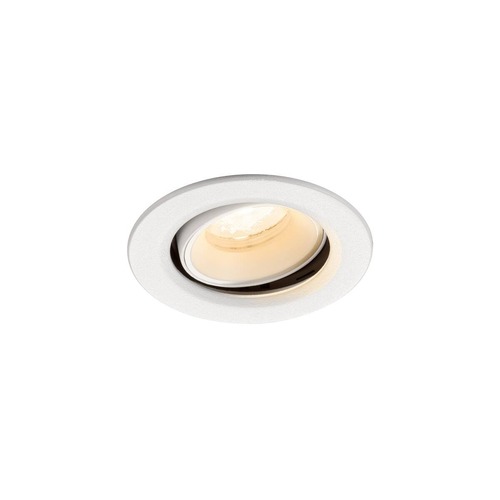 Kruhová - LA 1009338 NUMINOS® MOVE XS Stropní vestavné svítidlo, 2700 K, 40°, IP20, kulaté, bílé - BIG WHITE (SLV) - foto 1