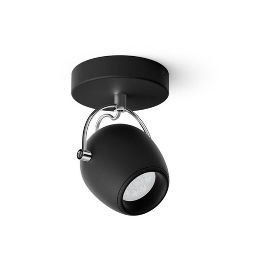 Bodová - PH 50611/30/P0 LED Bodové svítidlo Philips Rivano 50611/30/P0 1x4,3W černé 2700K - PHILIPS (915005688201) - foto 1