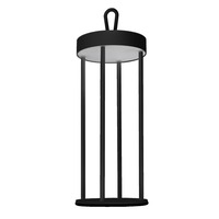 Na stůl - CEN ATHENE-033030 LED venkovní stolní lampa ATHENA nabíjecí USB 3000K IP54 černá - CENTURY