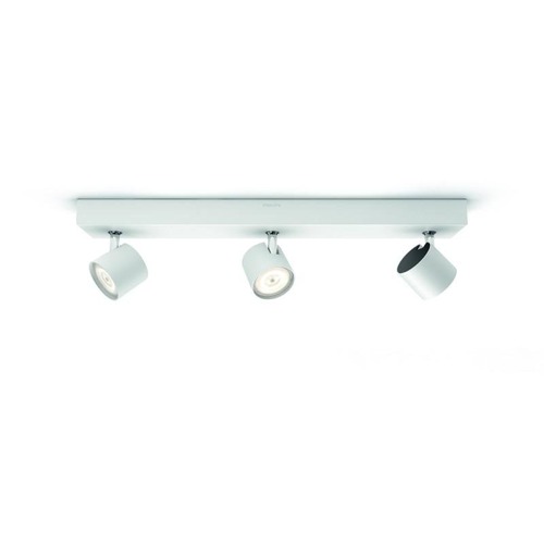 Bodová - PH 56243/31/P0 LED WarmGlow Bodové svítidlo Philips Star 56243/31/P0 bílé 2200K-2700K 3x4,5W - PHILIPS (915005307301) - foto 1