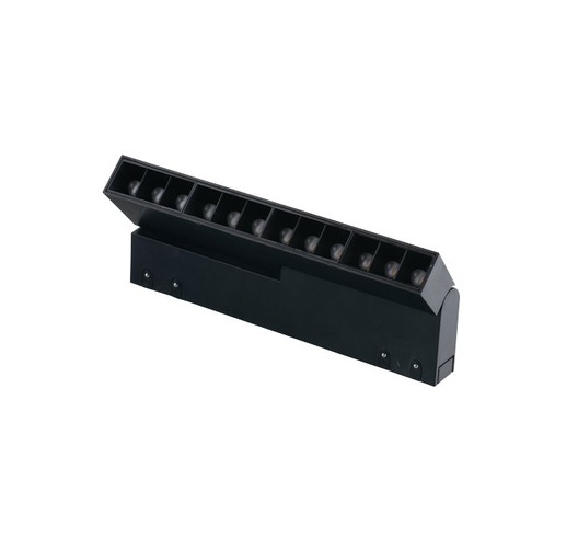 Lištové INTEC 48V - FAN DAVINCI-SLIDE20C-UGR Svítidlo pro systém 48 V - LED svítidlo Davinci Slide, černé, UGR, 10 W, 1020 lm, 3000 K, 25,2 x 8,7 x 2,5 cm - FANEUROPE - foto 1