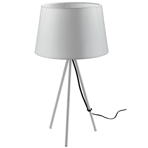 Stolní lampy dekorační - FAN B-MARILYN-L-BCO Základna stolní lampy – základna Marilyn, bílá, 1 x E27, výška 42,7 cm - FANEUROPE - foto 1