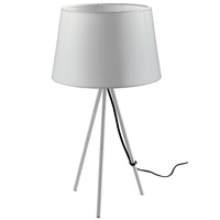 Stolní lampy dekorační - FAN B-MARILYN-L-BCO Základna stolní lampy – základna Marilyn, bílá, 1 x E27, výška 42,7 cm - FANEUROPE