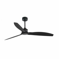 Ventilátory - FARO 32100 JUST FAN M, černá, stropní ventilátor s DC motorem - FARO