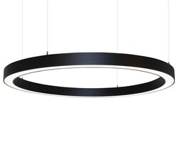Kruhová - ARCHI SBS/GI1220/4K/BL Závěsné svítidlo BELO GI 50W 8520lm 4000K černé 120cm (SBS/GI1220/4K/BL) - ARCHILIGHT