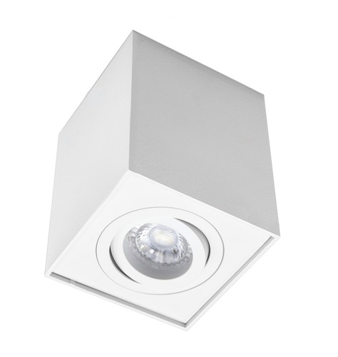 Downlight - CEN ESQBOR96-GU10 ESSENZA nastavitelné přisazené svítidlo SQ GU10 bílá  - CENTURY - foto 1