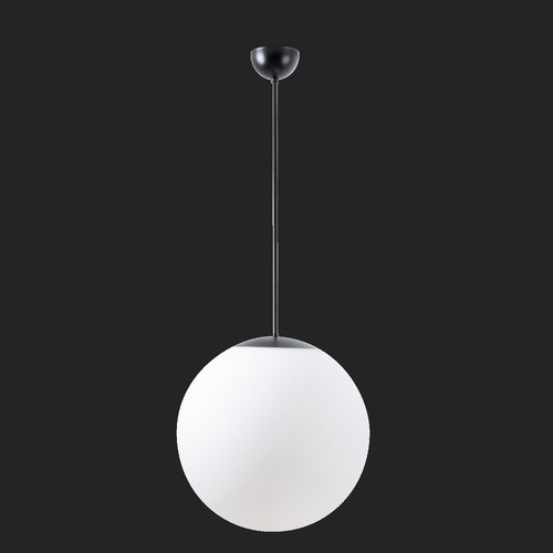 Nouzové osvětlení - OS ADR68308 ADRIA P3 závěsné skleněné svítidlo černá / bílá IP40 3000 K 27W LED nouzové kombinované 1 h (původní kód OS 68308) - OSMONT - foto 1