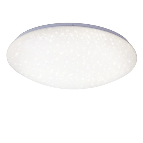 Kruhová - BRILO 3226-016 LED stropní svítidlo hvězdné nebe, pr. 48 cm, 24 W, bílé - BRILO - foto 1