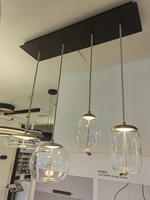 Vícečetná - BRO PC01035_KOMPLET Závěsné svítidlo KNOT SMALL SFERA + DISCO + UOVO + CILINDRO - BROKIS A