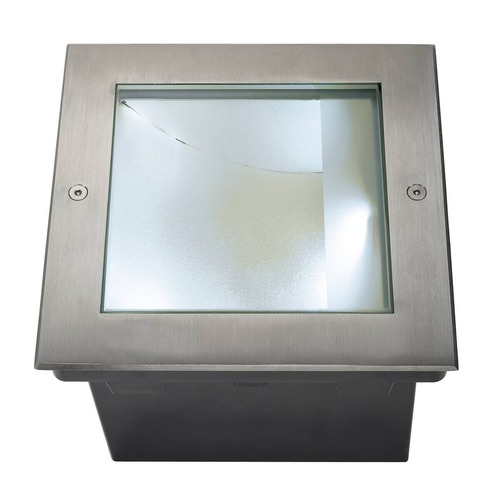 Zapuštěná - LA 229381 Podlahové vestavěné svítidlo DASAR LED SQUAREI, nerezová ocel 316, asymetrické, 34 W, 4000K, IP67 - BIG WHITE (SLV) - foto 1