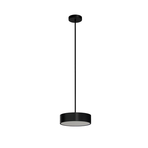Kruhová - OS KRU60169 KRUGER P1 FOP závěsné plastové svítidlo černá IP40 3000 K 13W LED DALI - OSMONT - foto 1
