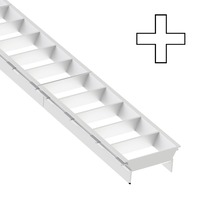 Liniové CLICK - SLC SLC9551 LED svítidlo Click mřížka X spojka bílá - TLG