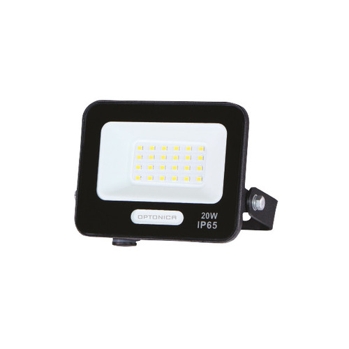 Vnitřní reflektory - LED SMD Floodlight Černé tělo IP65 s 15 cm kabelem - foto 1