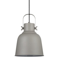 Kónická - NOR 48793011 Závěsné svítidlo Adrian 25 25W E27 šedá - NORDLUX