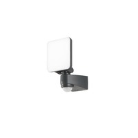 Reflektory - FAN LED-SAT-10 Venkovní reflektor LED SAT antracit plast 10 W 1200 lm 4000 K IP54 se senzorem 23x14x15,35 cm - FANEUROPE