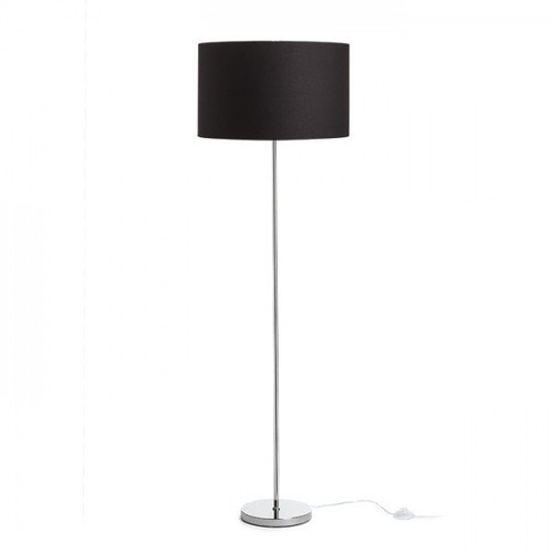 Stojací lampy - RED R14084 NYC/RON 40/25 stojanová Polycotton černá/chrom 230V E27 11W - RED - DESIGN RENDL - foto 1