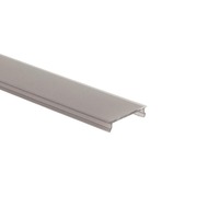 Plexi pro Al profily - IMPR 988129 Deko-Light profil kryt - Combo kryt, P-02-20, plochý, černá, 1 m