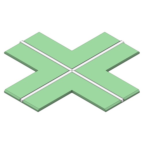 Al profily k zapuštění - SLC PE1203 Profil pro pásky DL 1 track X modul sádrokarton - TLG - foto 1