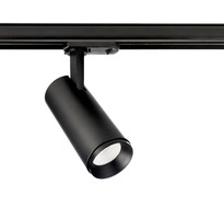 Svítidla - IMPR 707168 Deko-Light 1-fázový kolejnicový systém bodové svítidlo, Lucea, Tilt, 10 W, DIM, 2700 K, 220-240V tmavě černá RAL 9005 - LIGHT IMPRESSIONS
