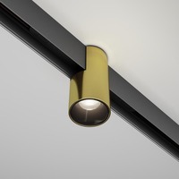 Lištové Magnetic Maytoni Exility - M TR122-4-7W-DS-BS Svítidlo pro kolejnicový systém Alfa 3000/6000K 7W nastavitelná bílá mosaz hliník Bluetooth stmívatelné Exility - MAYTONI