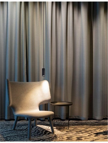 Válec - NV 9419422 Závěsné svítidlo AILA černý hliník GU10 1x10W IP20 220-240V bez žárovky - NOVA LUCE - foto 1