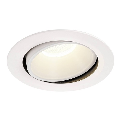 Kruhová - LA 1003758 NUMINOS® MOVE DL XL vnitřní LED zápustné stropní svítidlo bílá/bílá 4000 K 20° otočné a výkyvné - BIG WHITE (SLV) - foto 1