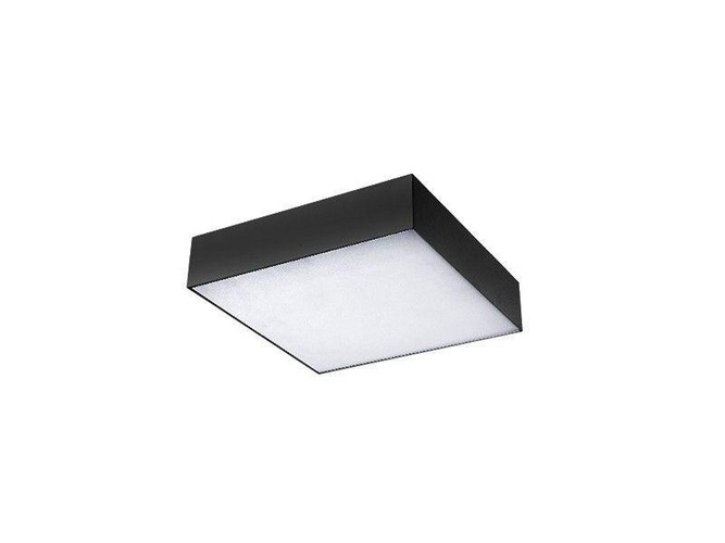 Hranatá - AZZ AZ2275 LED Stropní a nástěnné svítidlo Azzardo Monza Square 40 black 3000K AZ2275 50W 4200lm 3000K IP20 40cm hranaté černé - AZZARDO - foto 1