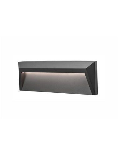 Nástěnná - NV 8403622 Venkovní nástěnné svítidlo LUTON tmavě šedý ABS LED 1.6W 3000K IP65 100-220V vč. driveru - NOVA LUCE - foto 1