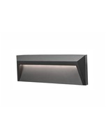 Nástěnná - NV 8403622 Venkovní nástěnné svítidlo LUTON tmavě šedý ABS LED 1.6W 3000K IP65 100-220V vč. driveru - NOVA LUCE