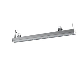 Reflektory - FAN LED-WALLWASHER-36 Venkovní reflektor LED WALLWASHER hliník 36x2 W RGB stmívatelné IP65 112,5 x 8,2 x 14,5 cm - FANEUROPE