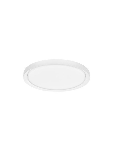 Kruhová - NV 9053591 Stropní svítidlo TROY kov a akrylový difuzor matná bílá LED 40W 230V 3000K IP20 stmívatelné - NOVA LUCE - foto 1