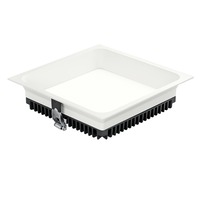 Hranatá - FAN INC-XANTO-Q220 Vestavné LED svítidlo Xanto (čtvercové, bílé) 28 W, CCT, 22 x 22 x 5,5 cm - FANEUROPE