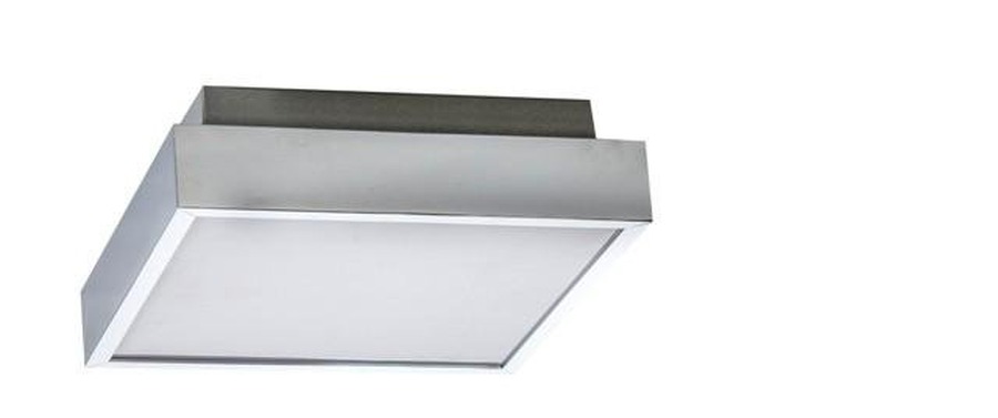 Hranatá - AZZ AZ2073 LED Koupelnové stropní přisazené svítidlo Azzardo Asteria 30 chrome 3000K AZ2073 24W 950lm 3000K IP44 29cm chromové - AZZARDO - foto 1