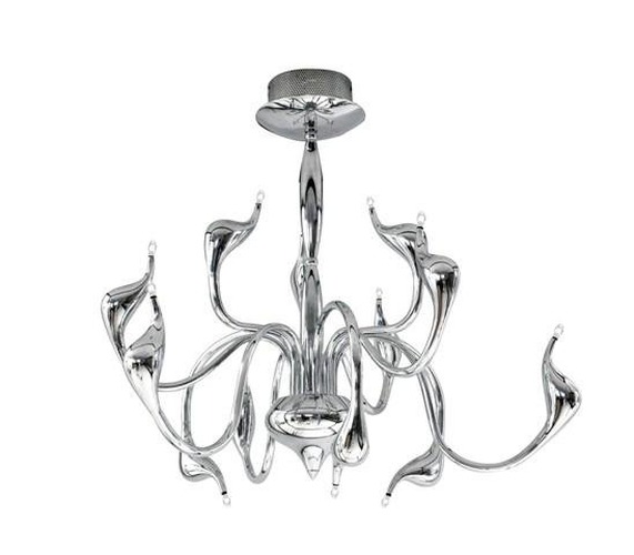 Dekorativní - AZZ AZ0044 Snake Pendant (chrome) - AZZARDO - foto 1