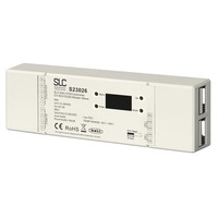 Stabilizované napětí - SLC S23026 SLC DALI DT8 Controller 12-36V CV 4x5A OLED Master-Slave - TLG