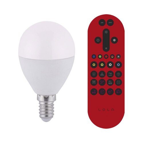 E14 - LD 08202-1 LOLAsmart - BULB LED žárovka RGB+W Smart Home E14 MEDION RGB+2700-5000K - LEUCHTEN DIREKT / JUST LIGHT - foto 1