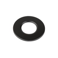 Pro zapuštěná svítidla - LA 1008067 Kryt UNIVERSAL DOWNLIGHT pro stropní svítidlo, IP65, kulatý, černý - BIG WHITE (SLV)