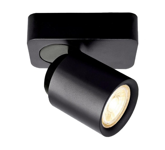 Bodová - IMPR 348170 Deko-Light stropní přisazené svítidlo Librae lineární I 220-240V AC/50-60Hz GU10 1x max. 50,00 W 122 mm tmavě černá RAL 9005 - LIGHT IMPRESSIONS - foto 1