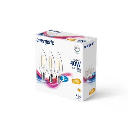 E14 - NOR 5183001523 E14 C35 2700K 470lm - NORDLUX - foto 1