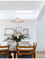 Polokoule - NV 9112141 Závěsné svítidlo BENITO bílá a zlatá ozdobné sklo E27 1x12W 230V IP20 bez žárovky - NOVA LUCE