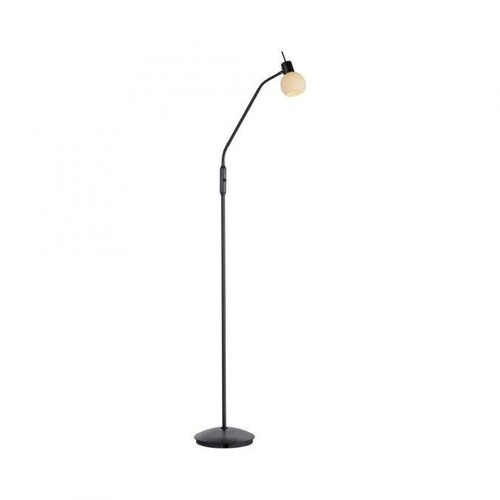 Stojací lampy - LD 12157-18 LED stojací svítidlo černé, vypínač, flexibilní nastavitelné, do obývacího pokoje 3000K - JUST LIGHT - foto 1