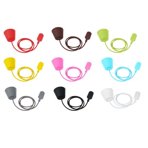 Lustry a závěsná svítidla - Závěsná objímka FOLE - foto 1