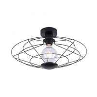 Dekorativní - LD 15361-18 PORTO Stropní svítidlo, černá, 1x E27, do interiéru, IP20, 60 W - LEUCHTEN DIREKT / JUST LIGHT