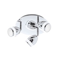 Koupelnová - BRI 2995038R LED bodové svítidlo pr. 22 cm 3x4W 350lm chrom (starý kód: BRI 2995-038R) - BRILONER