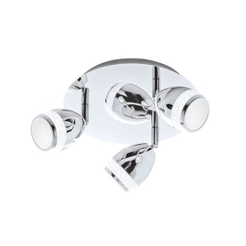 Koupelnová - BRI 2995038R LED bodové svítidlo pr. 22 cm 3x4W 350lm chrom (starý kód: BRI 2995-038R) - BRILONER - foto 1
